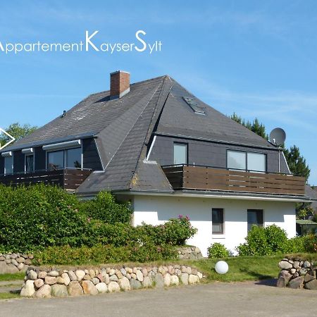 Appartement Kayser Sylt Morsum  Eksteriør billede