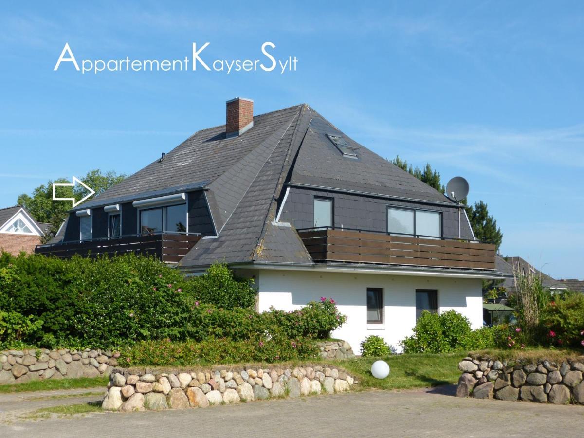 Appartement Kayser Sylt Morsum  Eksteriør billede